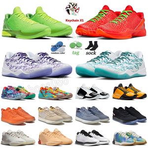 Mamba Designer basketbalschoenen Mambas 6 Protro Reverse Grinch Mambacita 8 Halo BOOK 1 Signature Shoe Lebs 21 Heren Dames Sneakers Dhgate