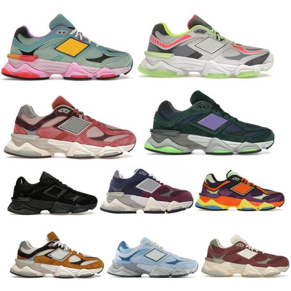 NOUVELLES 9060 9060S Chaussures de course Sneakers Triple Blanc Beige Rise Pink Moonrock Aimant Multi Color 2024 hommes Femmes Run Trainer Basket Taille 5.5 - 12