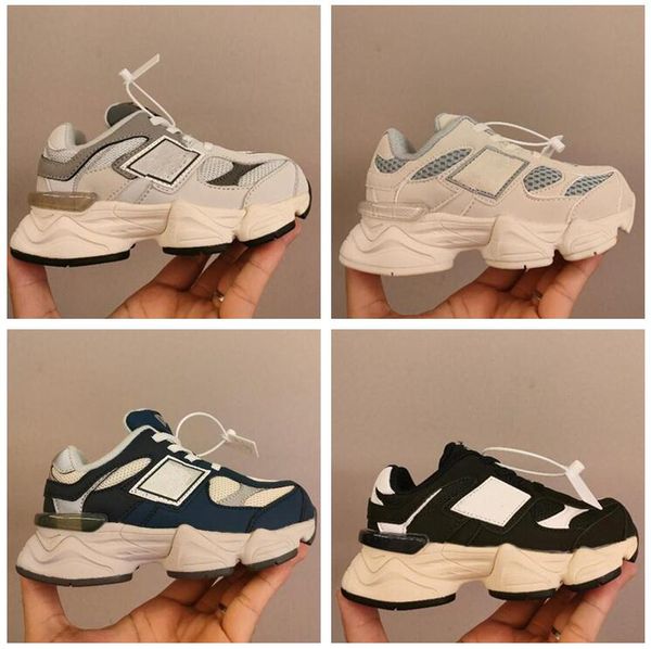 9060 Zapatillas de deporte New Balances Shoes NB 996 23 NIÑOS Nube de lluvia Gris Mar Sal Ladrillos Madera Bodega Edad del descubrimiento Azul ON Correr tn Niños grandes Entrenadores Aleatorio