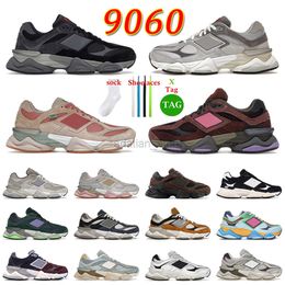 9060S 9060 Joe Freshgoods Men Femmes Femmes Chaussures de course Suede Designer Penny Cookie Pink Baby Shower Blue Sea Salt Outdoor Trail Trainers 990S Sneakers Dhgate Taille 36-45