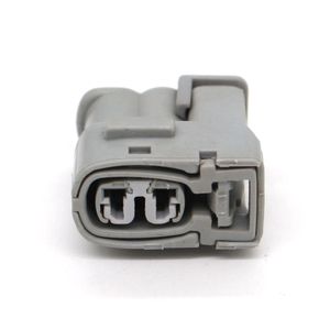 90980-11246 2 PIN Vrouwelijke grijze waterdichte ontstekingsspoelbrandstofinjectorconnector voor Toyota