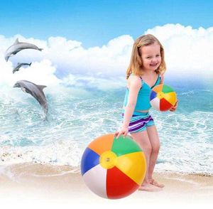 90 cm/12 pouces gonflable plage piscine jouets ballon d'eau été Sport jouer jouet ballon en plein air jouer dans l'eau ballon de plage cadeau amusant