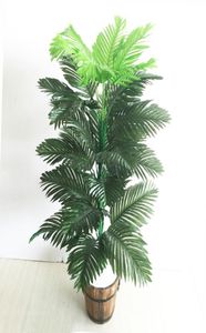 90cm 39 têtes Plantes tropicales grandes palmiers artificiels faux monstres de la soie de palmier de fausses feuilles de plante pour la maison décor 1875008