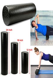 90 cm Zwart Extra stevige hoge dichtheid Yoga Roer Pilates Oefening Fitness Physio Gym Massage Rehab Letsel5225136