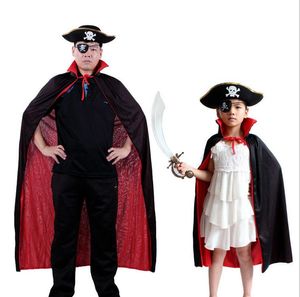 90 cm Halloween enfant sorcière cape cape enfants noir dieu de la mort cape cosplay diable cape cape sorcière magicien cape robe de mort robe