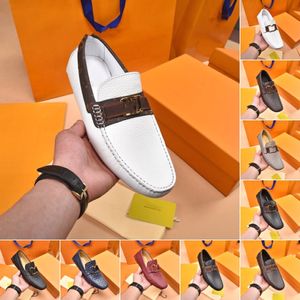 90model New Fashion Leather Gentleman Stress Shoes Hommes Business Driving Shoes Handmade Tassel Mocassins chaussure Party Flats Designer Luxury Dress Shoes