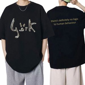 Années 90 Chanteur Bjork Hunman Comportement Tshirt Casual Vêtements gothiques T-shirts à manches courtes Hommes Femmes Hip Hop Vintage T-shirt surdimensionné j5Fl #