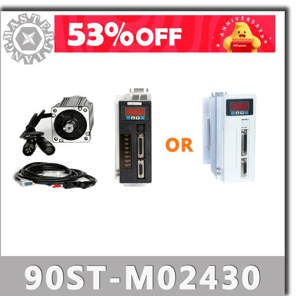 90ST-M02430 220V 750W AC SERVO MOORT 3000RPM 2,4 N.M