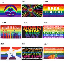 90x150cm Homoseksueel Philadelphia Philly LGBT Gay Pride Rainbow Flag Home Decor Gay Friendly LGBT Flag Banners CPA4205