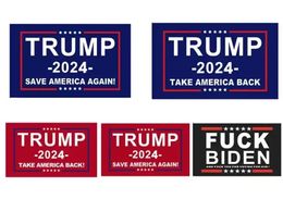 90x150 cm Trump Verkiezingsvlag 2024 Banner Donald Trump Vlaggen Houd Amerika Weer Groot Ivanka Wholeasle JJ 3.23