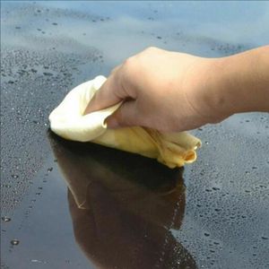 90x60 cm natuurlijke gemais vrije vorm schone echte lederen doek suède ultraabsorberende snelle droge handdoeken voor carwash -accessoires