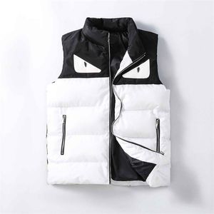 92 Designer gilet tops hommes gilet gilets automne hiver manteau sans manches gilet coton vêtements broderie lettre gilet hommes veste gilets vêtementsZ