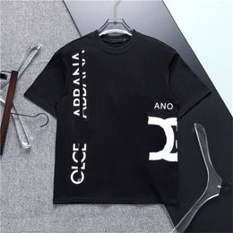 92 Camiseta de diseño para hombre Primavera Verano Color Mangas Camisetas Vacaciones Manga corta Casual Letras Impresión Tops Rango de tamaño # 800