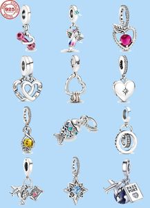 925 Charme kralen accessoires passen pandora charmes sieraden sieraden cadeau groothandel voortreffelijke hanger amulet bengle