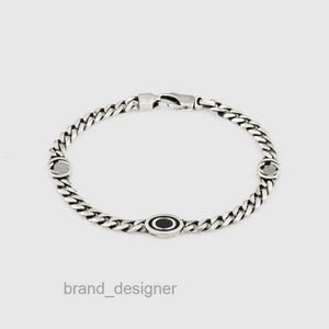 925 Designer Silver Snake Bone Bracelet Alphabet Bracelet Convient au bracelet Glamour Glamour Original Bijoux de luxe