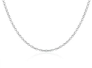 925 ketting zilveren ketting mode sieraden sterling zilveren ep linkketen 1 mm rolo 16 24 inch2056695