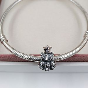 925 Pandora Charms Sterling Silver Sieraden Kralen voor armbanden maken Kit Bangle Tree Past European Love Chains Christmas Women Men Hangschenk cadeau 791239cz Annajewelel