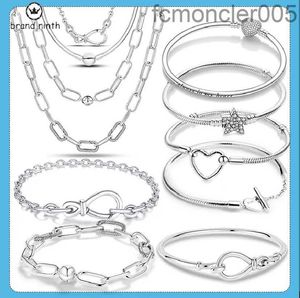 925 zilver voor charmes sieraden kralen European bead hanger Diy me Infinity knoop ketting armband femme sieraden voor vrouwen cadeau 3lu7