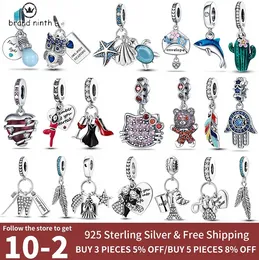 925 zilver voor pandora bedels sieraden kralen Armbanden kralen Kleur Animal Shape Hanger Charms 11994