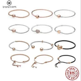 925 argent pour pandora charms bijoux perles perle Pendentif Diy Fermoir Coeur Sécurisé