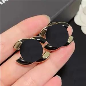 925 zilveren gouden Stud Earring ontwerper voor vrouwen mannen luxe sieraden gouden hoepel Stud Earring retro F oorbellen verlovingsoor Stud CSD2312113-5