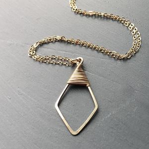 925 zilver gehamerd geometrische ketting handgemaakte goud gevuld choker hangers boho collier femme Kolye sieraden ketting q0531