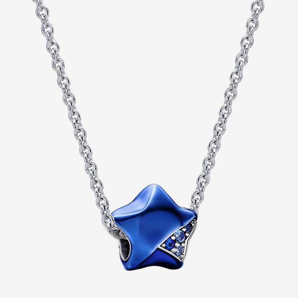 925 Silver Lucky Star Charm Pendant Collier Chaîne Diy Fit Pandora Femmes Designer Jewelry