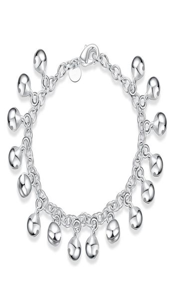 925 argent M fille bébé maman cadeau Jingle Bracelet boule argent chaîne Bracelet H0568626852