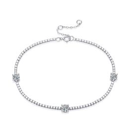 925 zilveren Moissanite Tennis Designer armband geschikt voor meisjes en vrouwen multifunctionele armband verjaardagscadeau feest dagelijks gebruik