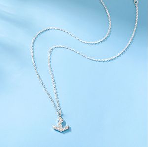 925 zilveren ketting nieuwe geometrische pijl ingelegd zirkoon sleutelbeen ketting vrouwelijke niche licht luxe sterling zilveren ketting Q0531