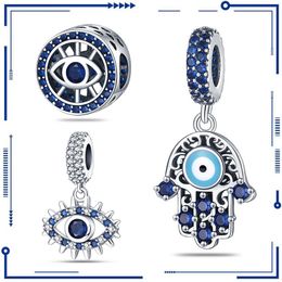 925 Silver One Piece Shipping pour Border Border Amazon Hot Vendre Magic Eyes Series Blue Eyes Timo Pan Family Perles Livraison gratuite