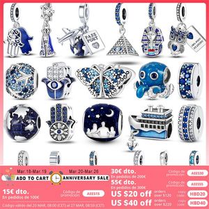 925 SIVER kralen Charms voor Pandora Charm Armbanden Designer voor vrouwen Zee Turtle Earth Owl