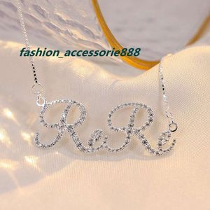 Collier en argent massif 925 avec nom personnalisé, Moissanite, cadeau de mariage, plaque signalétique personnalisée, colliers en diamant glacé