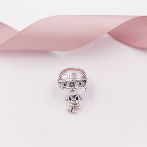 925 Sterling zilveren esthetische sieraden Making Kit Pandora Mr. Wise Diy Charm kralen armbanden Moedersdag Verjaardag geschenken voor vrouw vrouwen 798013en188 Annajewelel