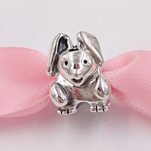 Perles en argent sterling 925 lapin lapin breloques s'adapte au style européen Pandora bijoux bracelets collier 790389 AnnaJewel