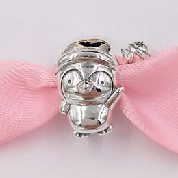 925 Sterling Silver kralen Kerstmis Penguin Charms Past bij Europese pandora -stijl sieraden armbanden ketting 798477C00 Annajewel