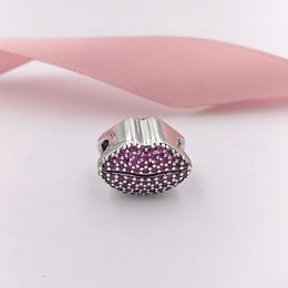 925 Sterling zilveren kralen kus meer charm charms past Europese pandora -stijl sieraden armbanden ketting 796562czr annajewel