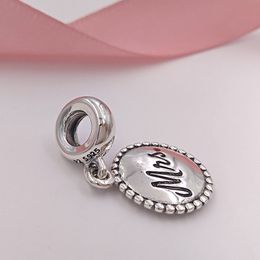 925 Sterling Silver Beads Mrs. Charm past bij Europese pandora -stijl sieraden armbanden ketting eng79116932 Annajewel