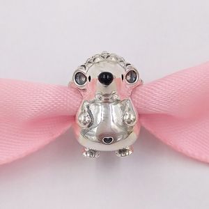 925 Sterling Silver kralen Nino De Hedgehog Charm Charms past Europese pandora -stijl sieraden armbanden ketting 798353en16 Annajewel