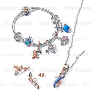 925 Sterling Silver Charm Bracelets for Women Games Games Série Séquence Sisters Gift FIT