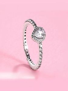 Классическое кольцо Halo в форме капли из стерлингового серебра 925 пробы с фианитом P, ювелирные изделия, обручальное кольцо для влюбленных, модное кольцо для женщин5225244