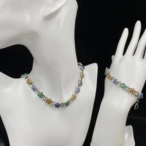 925 Collier de bracelet à la mode et élégant en argent sterling pour les femmes de conception de femmes de haute qualité et de bijoux de luxe