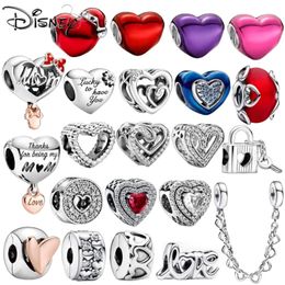 925 Sterling Silver Fit Pandoras Charms Bacelet Beads Charm Love Heart Family Cupido Cupido