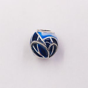 925 Sterling Zilveren Goth Sieraden Maken Pandora Blue Butterfly Wing DIY Charm Gold Armbanden Verjaardag Geschenken voor Vrouw Dames Ketting Bead Pearl Necklace 797886enmx
