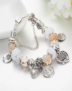925 Sterling Silver Jewelly Charm Bracelets Kit Peter Pan Charm Mom Bead Diy Style2213971