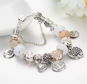 925 Bracelets de charme de bijoux en argent sterling kit Peter Pan charme maman perle bricolage style2978973