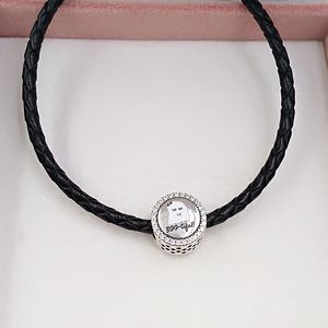 925 Sterling Zilveren Sieraden Maken Kit Bootful Charm Pandora Crystal Armband Moederdag Geschenken voor Vrouw Dames Keten Crystal Beads Ketting Hanger Eng 792016CZ_20