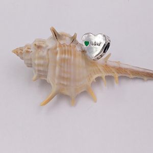 Kit de fournitures de fabrication de bijoux en argent sterling 925 pandora Irlande Love Heart DIY bracelet à breloques pour femmes hommes chaîne perles collier pendentif 792015_E007