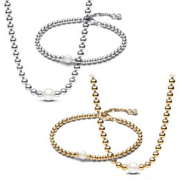 925 Collier de bracelet de perle de perle de perle pour femmes à la mode pour les femmes Le design unique de mode exquis de mode un cadeau spécial pour les femmes