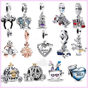 925 Sterling Zilver Pandora Charmante Hanger Kasteel Pompoen Auto Parel Is Geschikt Voor Originele Klassieke Armband Sieraden Mode Accessoires Productie